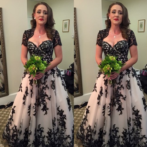 Gothic wedding dresses black - gothic,
