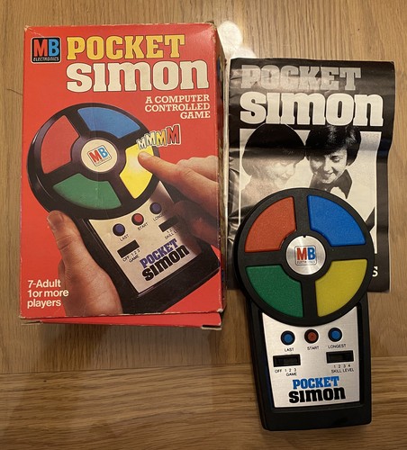 Vintage pocket simon - pocket, game