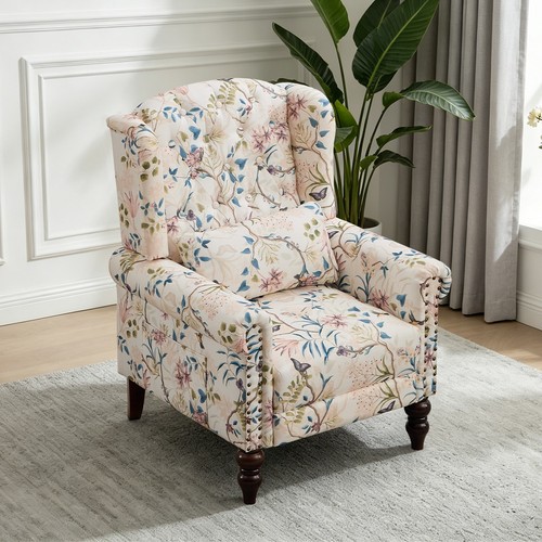 Wingback armchair upholstered - armchair,