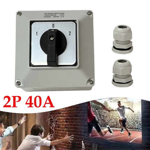 40amp pole enclosed - pole, change