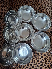 22cm BALTI DISHES STAINLESS STEEL X 8