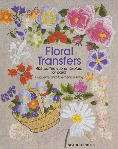 Floral transfers 405 patterns - floral, transfers: