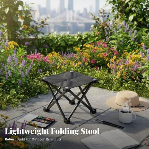 Folding cross legged stool - folding,