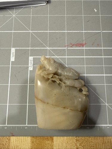 Soap stone carving - stone, on