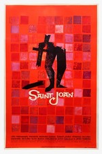 SAINT JOAN (1957) One sheet