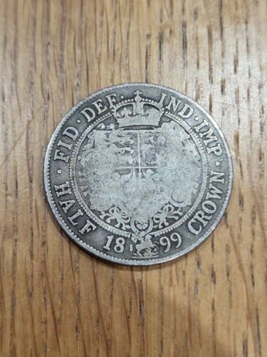 1899 queen victoria half - queen, crown