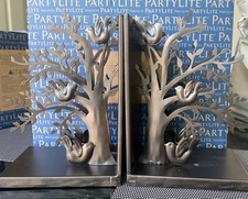PartyLite WOODLAND BOOKENDS