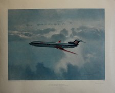 Art Print BEA Trident 3B by Edmund Miller