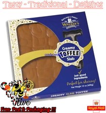 Walkers Nonsuch Original Creamy Toffee Slab with Hammer - 400g