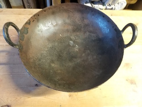 Kadai fire pit - kadai, wood