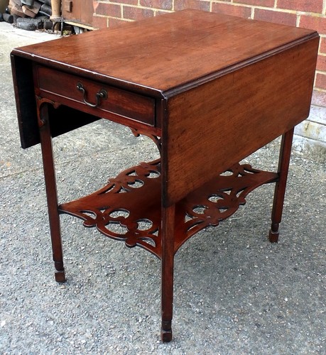 Georgian antique chippendale - antique,