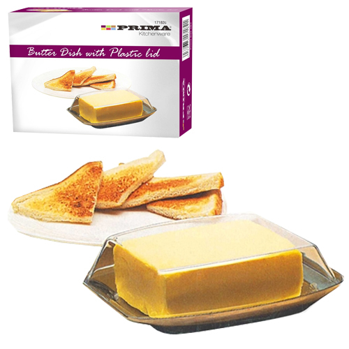 Butter dish with - dish,