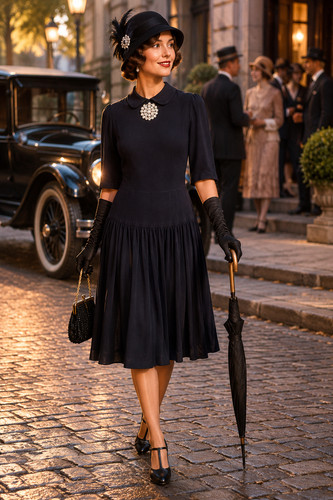 Vintage 1920 wearable back - 1920's,