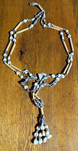 Vintage macrame beaded - vintage, hanging