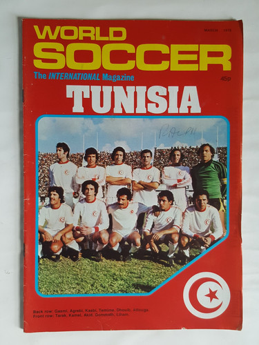 World soccer magazine march - soccer,