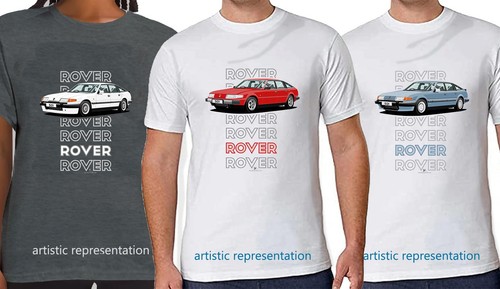 Rover sd1 art shirts 2000 - t,