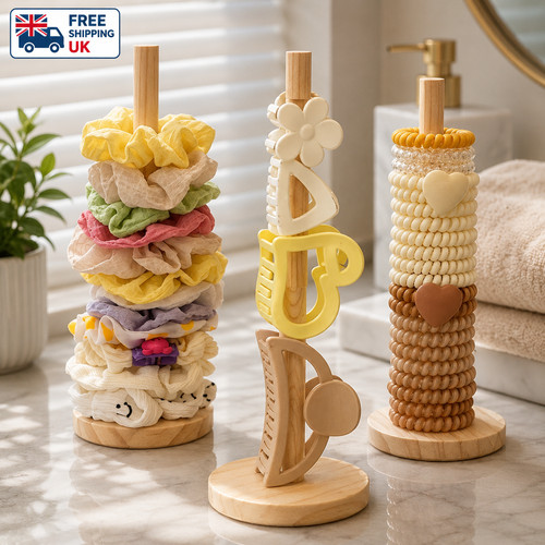 Wooden roll paper towel - roll, holder