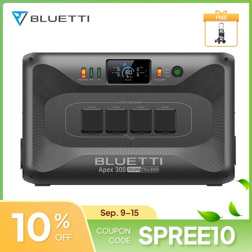 Bluetti apex 300 - bluetti, 3840w