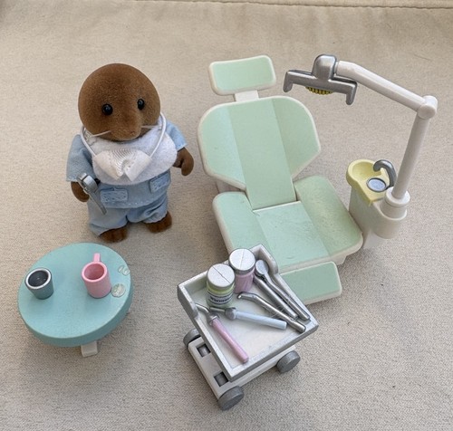 Sylvanian family dentist set - sylvanian,