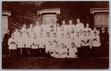 Church Choir and Vicar RP