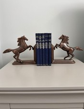 Vintage Pair of Cast Bronzed