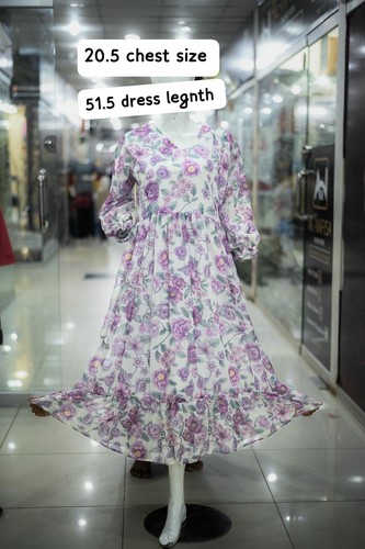 Brand new chiffon printed - new,