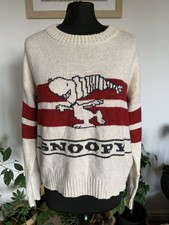 Snoopy - American Eagle Jumper - AE X Peanuts - Small Pullover Knit Christmas