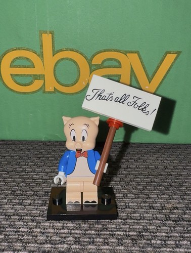 Lego porky pig minifigure from - pig,