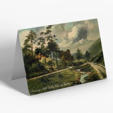 Greeting card vintage - greeting,