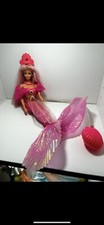Barbie Fountain Mermaid Vintage 1993 Rare With Crown