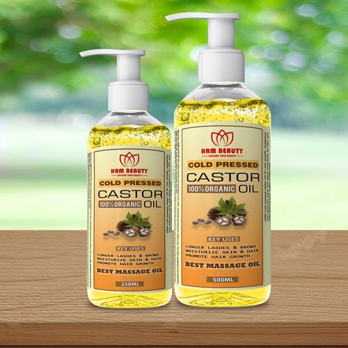 100 pure organic castor - castor, oil