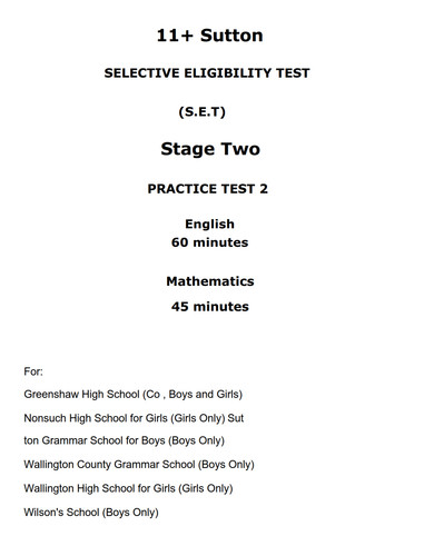 Plus sutton selective - 11,