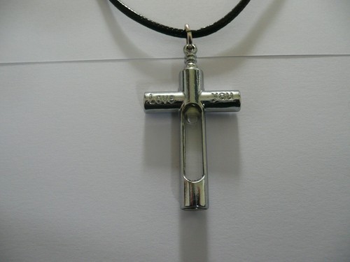 Lace necklace holy water - holy,