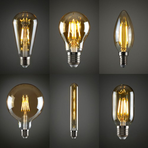 Filament led light bulb - led,