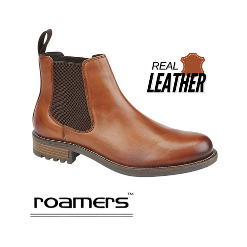 Mens roamers chelsea boots - roamers,