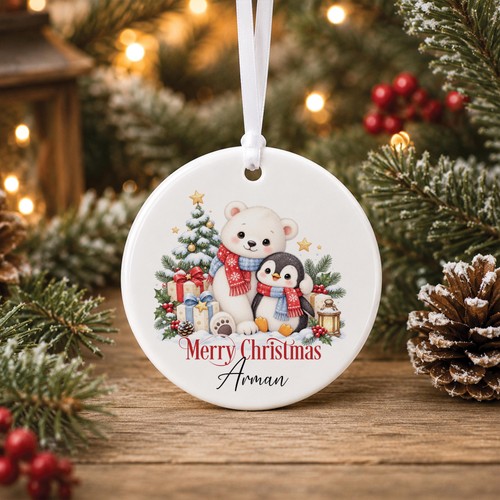 Personalised christmas bauble - personalised,