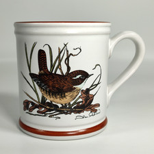 Denby Stoneware Wren Mug John Morland Bird Series Vintage
