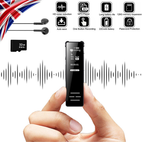 Voice activated 32g - voice, mini