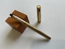 Parker 105 Gold Plated Bark Effect Rollerball Pen