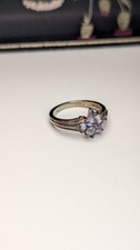 Vintage Sterling Silver Iolite