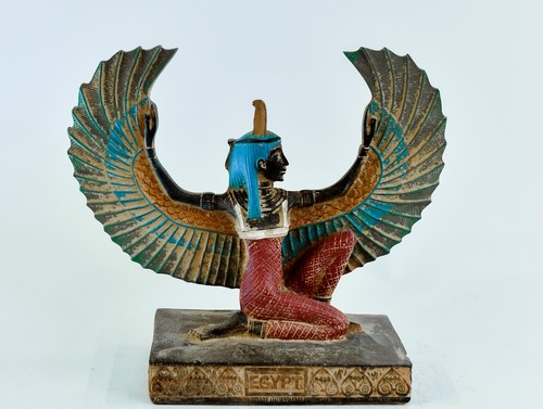 Egyptian antiques winged isis - winged,