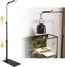 HeatingLux Reptile Heat Lamp Stand,Adjustable 16-37 Inch Lamp... 