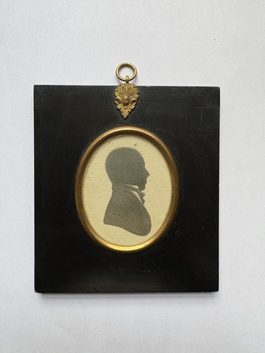 Antique regency silhouette - antique,