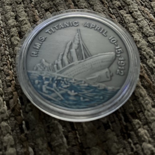 Titanic silver coin - silver,
