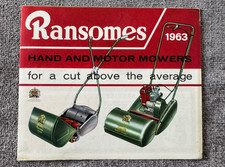 1963 Ransomes Lawn Hand &