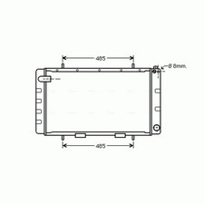 Radiator For Land Rover 110