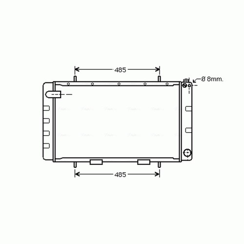 Radiator for land - radiator, rover