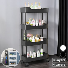 4 Tier Storage Trolley Cart on