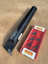 TIZIT LATHE BORING BAR inc 7 Inserts through Coolant Colchester Harrison XYZ