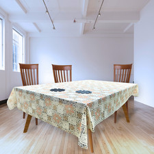 vinyl tablecloth flannel back
